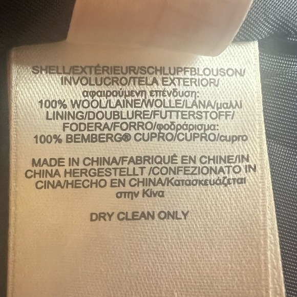 Brooks Brothers 346 Black Wool Two-Button Blazer Gold Button Women Size 6 - Picture 9 of 9